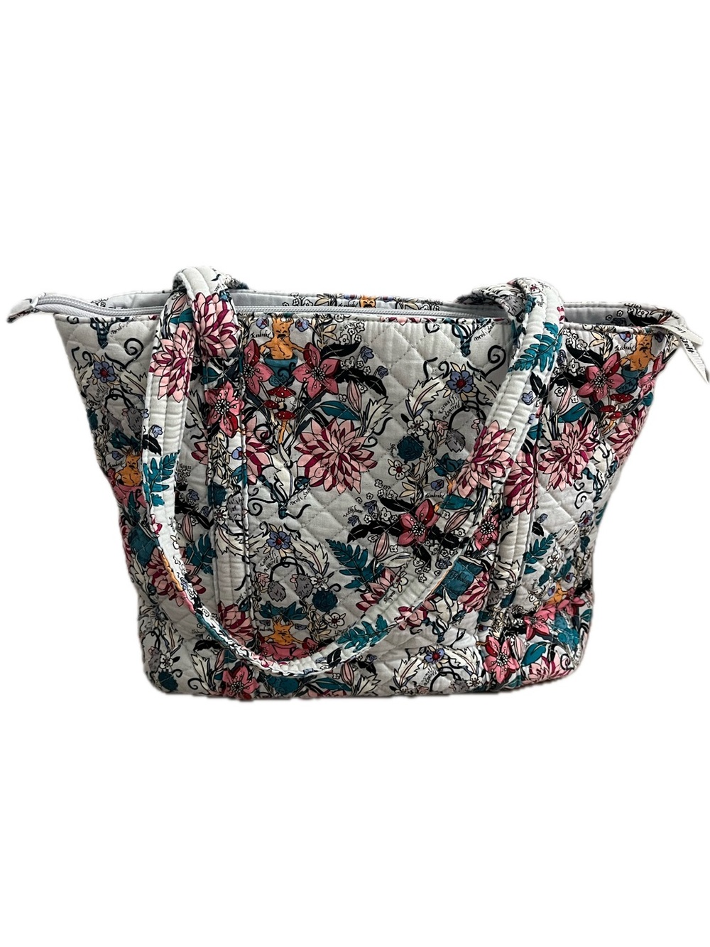 Vera Bradley, Harry Potter Collab tote bag Floral Tree Theme Quilted